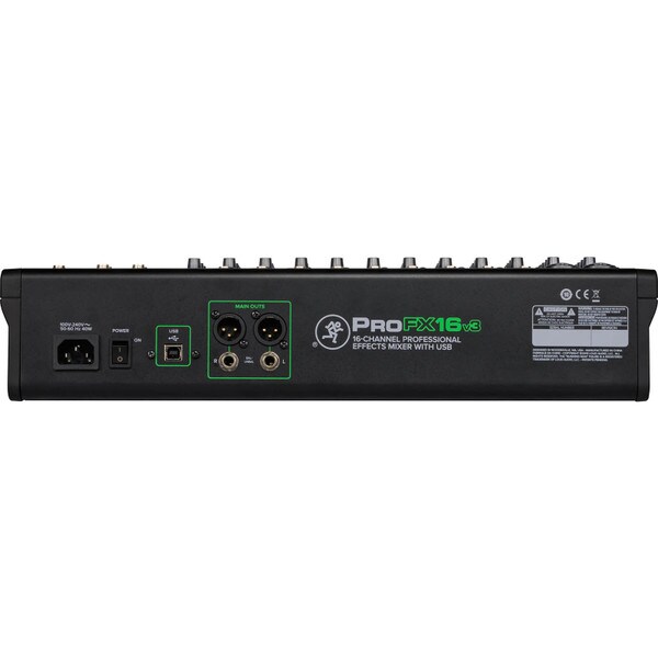 Main product image for Mackie ProFX16v3 16-Channel 4-Bus Professional Effect249-565